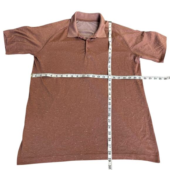 Lululemon Lululemon Metal Vent Tech Polo 2.0 White/ Chalky Rose Size XL - Picture 8 of 13